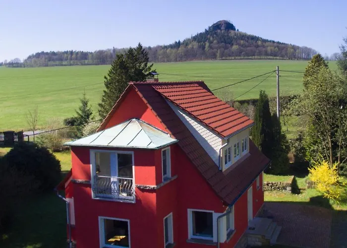 Waldhufenhaus In Schoena بيت للعطل